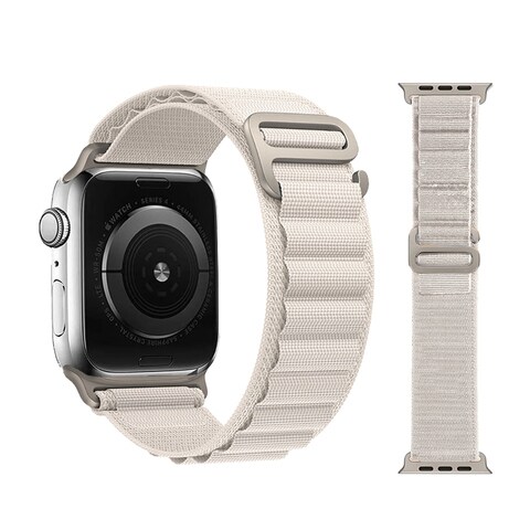 Alpine Loop Apple Watch Ultra Polyester Band Compatible With Apple Watch Band 42mm 44mm 45mm 49mm