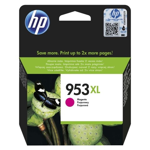 HP 953xl High Yield Magenta Original Ink Cartridge  F6U17AE