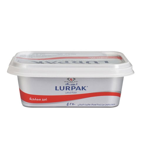 Lurpak Soft Butter Unsalted 250g