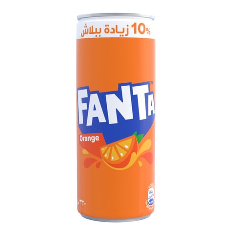 Fanta Orange Flavoured Soft Drink - 300 ml