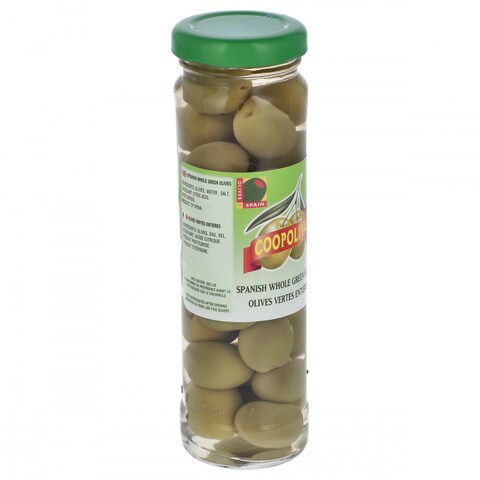 Coopoliva Spanish Whole Green Olives 142 gr
