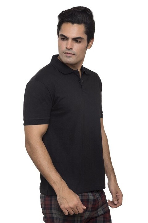BDNC - SANTHOME Polo Shirt with UV protection (Black) - XL