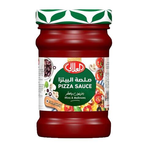 Al Alali Olives And Mushrooms Pizza Sauce 640g