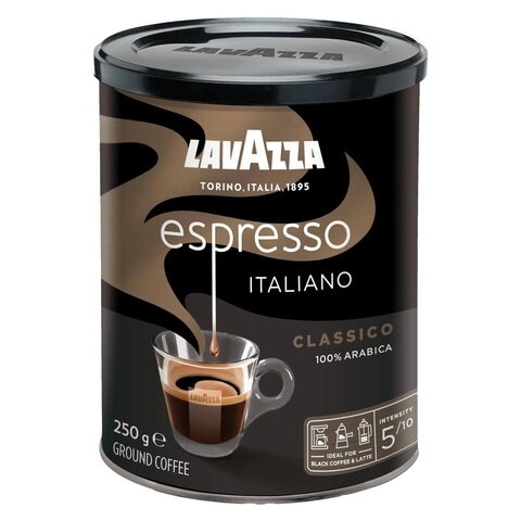 Lavazza Caffe Espresso Medium Roast Coffee 250g