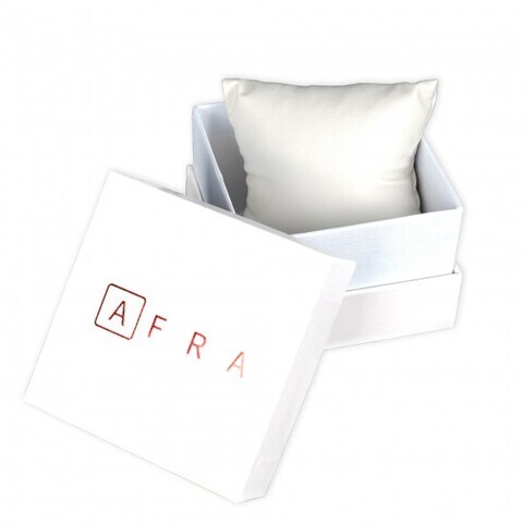 AFRA TRITON GENTS WATCH ROSE GOLD CASE BLUE DIAL BLACK LEATHER