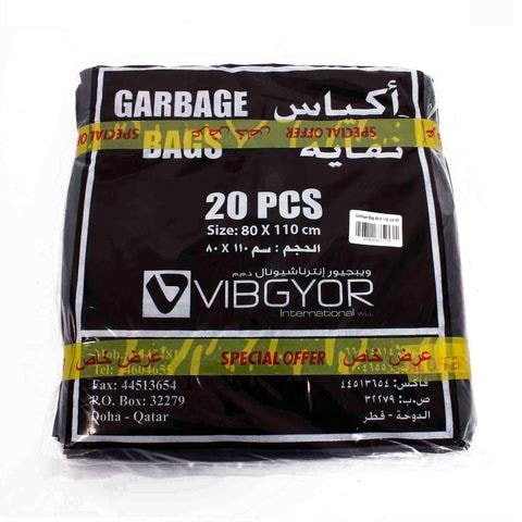 Vibgyor Garbage Bags 80x110cm 20&#39;s