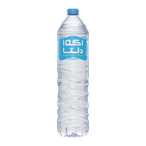 اشتري مياه شرب طبيعية من أكوا ديلتا - 1.5 لتر في مصر
