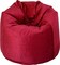 Luxe Decora Soft Suede Velvet Bean Bag Cover Only (3XL, Red)