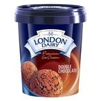 Buy London Dairy Premium Double Chocolate Ice Cream 500ml in Kuwait