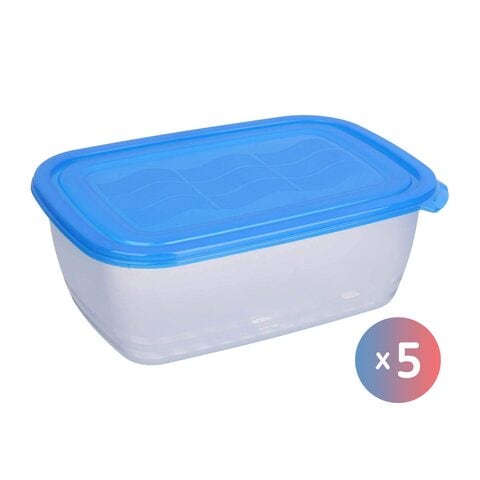 Meal Box With Cover - Large - 5 Pieces Online | Carrefour Egypt