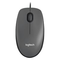 Logitech M100 USB Mouse Black