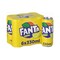 Fanta Citrus Flavoured Carbonated Soft Drink 330ml Pack of 6