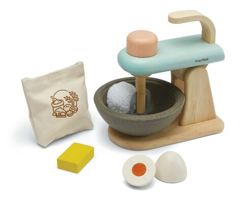 Plantoys Wooden Stand Mixer Set - Sustainable Play