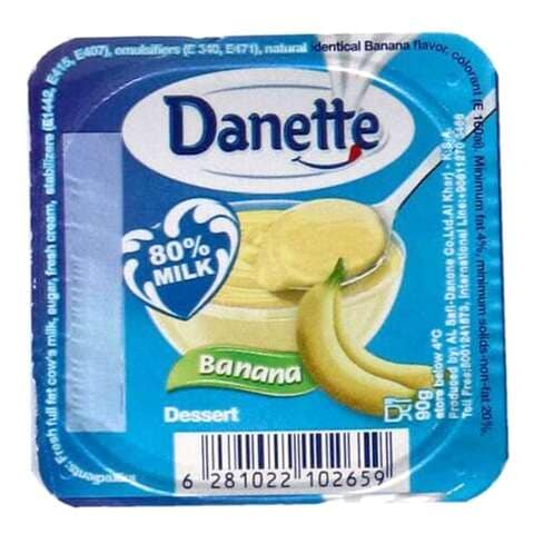 Danette Banana Flavour Milk 90g
