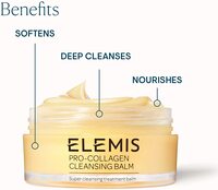 Elemis Pro-Collagen Cleansing Balm, Ultra Nourishing Treatment Balm + Facial Mask Deeply Cleanses, Soothes, Calms &amp; Removes Makeup And Impurities