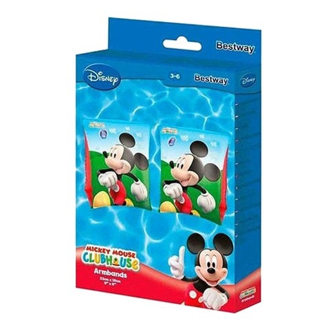Bestway Mickey Printed Armbands Multicolour 23x15cm
