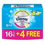 اشتري Kleenex Extra Dry Bath Tissue 160 Sheets 20 count في الامارات