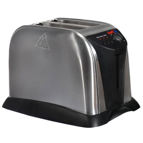 First1 2 Slice 850W 220-240V Stainless Steel Toaster FT-664 SS
