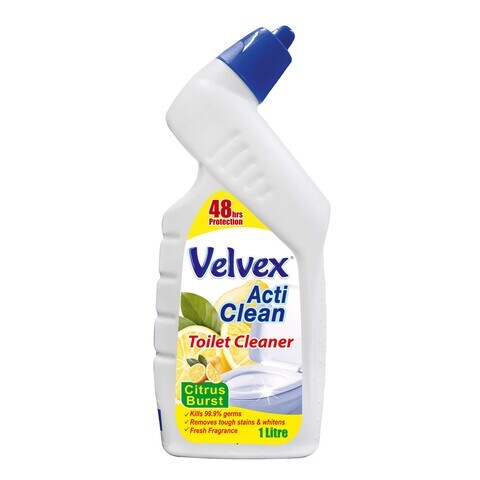 Velvex Toilet Cleaner Citrus 1L