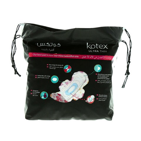 Kotex Ultra Thin Normal with Wings Pads x Pack of 10