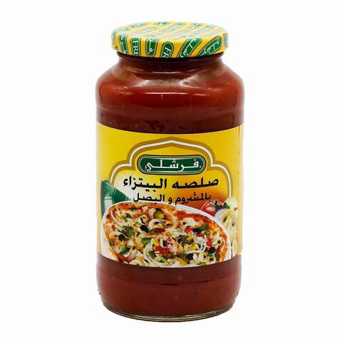Buy Freshly Pizza Sauce With Mushroom  Onion 680g in Saudi Arabia