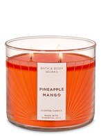 اشتري Bath  Body Works- Pineapple Mango 3-Wick Candle, 411 GM في الامارات
