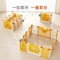 Lovely protect color children plastic playpen for children good for school and home (12fence+2doors).