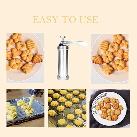 Cake decorating supplies Dubai - Cookie Press Machine - 95 AED This cookie  making tool set is designed for people who love to make to DIY cookies and  biscuits at home. It