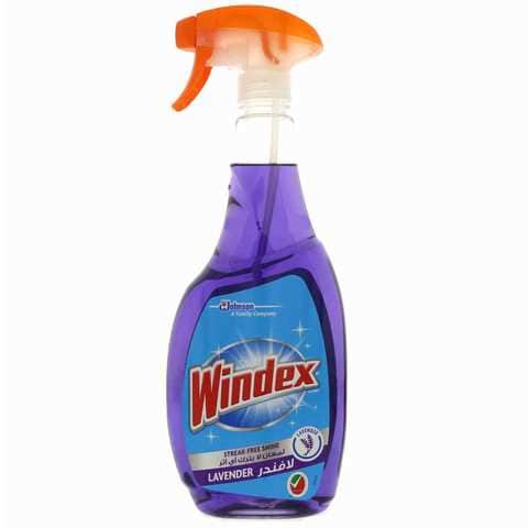 Windex Glass Cleaner Lavender 750 Ml 