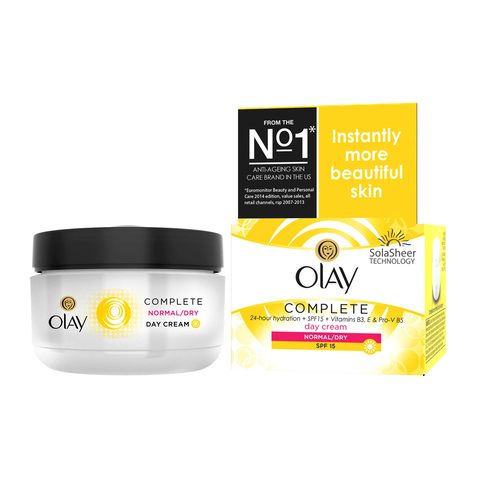 Olay complete normal &amp; dry skin day cream with spf15 \ 50 ml