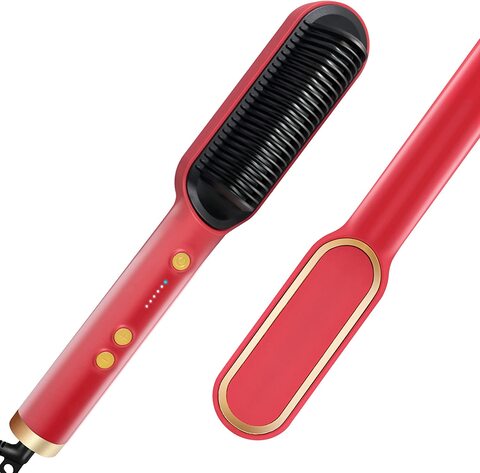 Hair straightener hotsell comb online