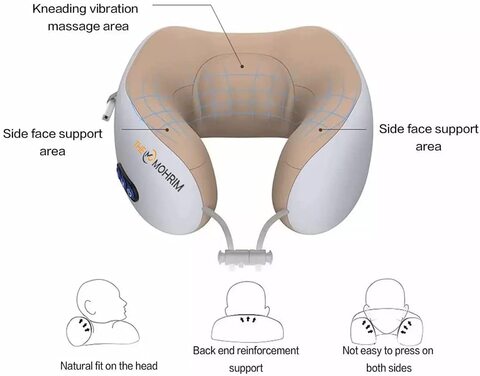 Memory foam best sale massage pillow