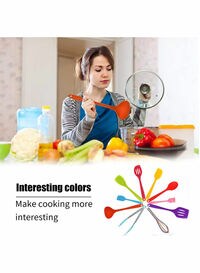 Generic 10-Piece Kitchen Utensil Set Multicolour