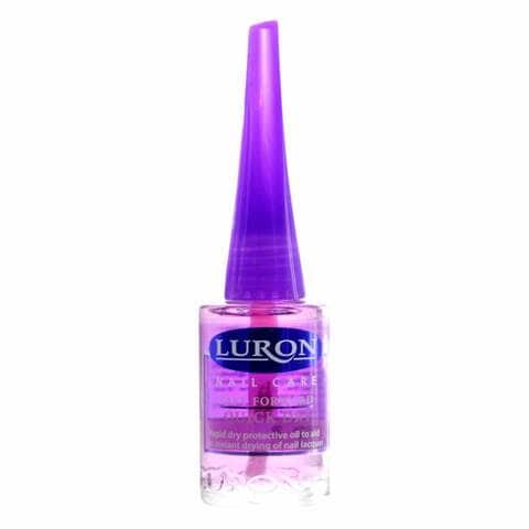L u r o n   N a i l   C a r e   F a s t   F o r w a r d   Q u i c k   D r y   N a i l   P o l i s h   P u r p l e   1 4 m l