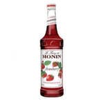 Buy Monin Strawberry Syrup Bottle 250 ml in Kuwait
