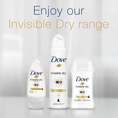 Dove Women Antiperspirant Roll-On  Invisible Dry  50ml