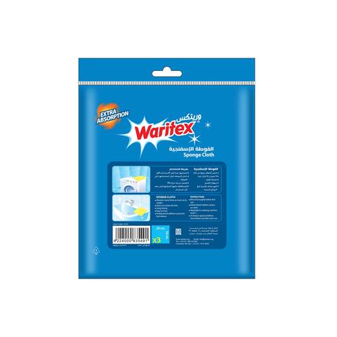 Waritex Sponge Cloth - 3 Pieces