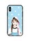 Theodor - Protective Case Cover For Apple iPhone XS Max Girl Wear Cap