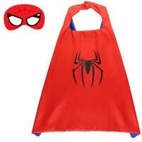 Uaejj Halloween Costume For Kids, Boys Halloween Dress Up, Kids Superhero Capes Set, Superhero Cosplay Custome For Boys Girls Party Supplies Christmas Halloween Gifts (M(70*90cm), I)
