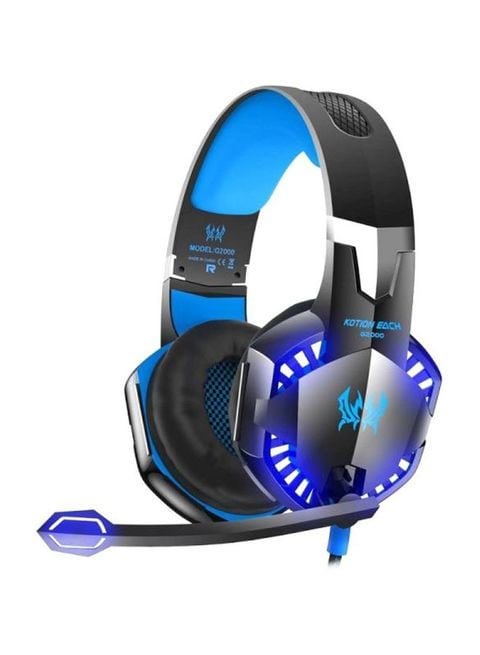 Buy Kotion Each - G2000 Over-Ear Stereo Gaming Headset With Mic Black ...