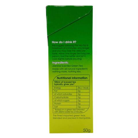 Twinings Green Tea Jasmine 50 Gram