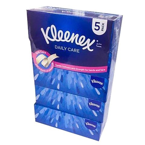Kleenex Daily Care Facial Tissue 170 countx5