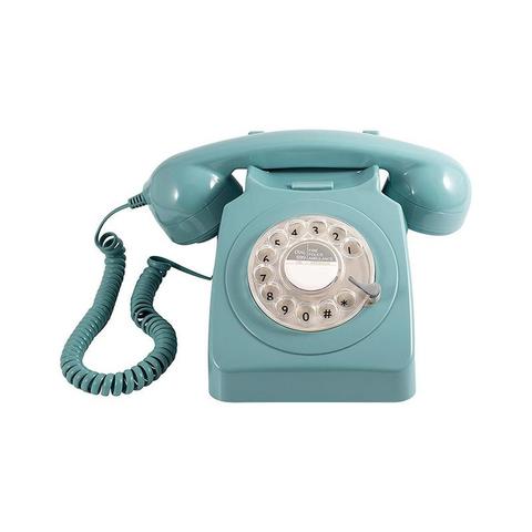 GPO Retro - 746 Rotary Hotel Phone Blue