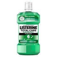 Listerine Total Care Gum Protect 6 Benefit Fluoride Daily Mouthwash MilderTaste Fresh Mint 500m