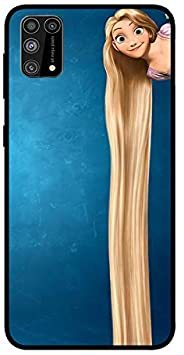 Theodor - Samsung Galaxy M31 Case Cover Long Hair Flexible Silicone Cover