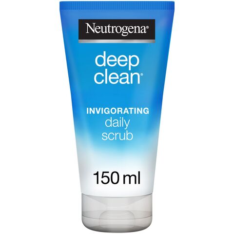 Buy Neutrogena Facial Scrub Deep Clean Invigorating Normal to Combination Skin 150ml in UAE