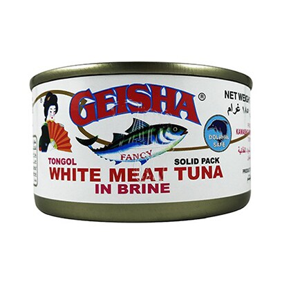 Geisha Tuna Tongol In Water 185GR