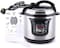 Palson Electric Pressure Cooker 8 Litter Capacity Ultra-Fast Steam Cooking, 32x33x35cm, 1200 Watts, 30997, Silver