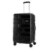 American Tourister Bricklane 4 Wheel Hard Casing Medium Luggage Trolley 68cm Jet Black