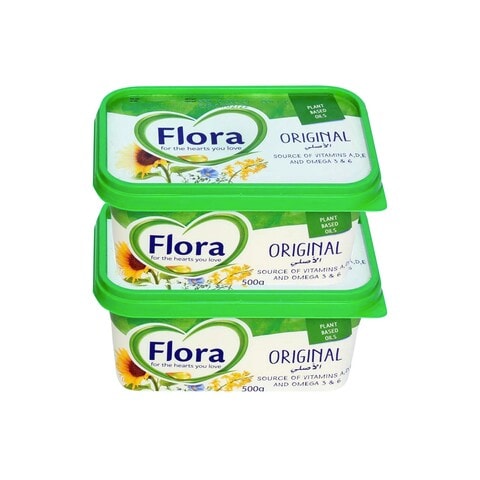 Flora Original Margarine 500gx2&#39;s